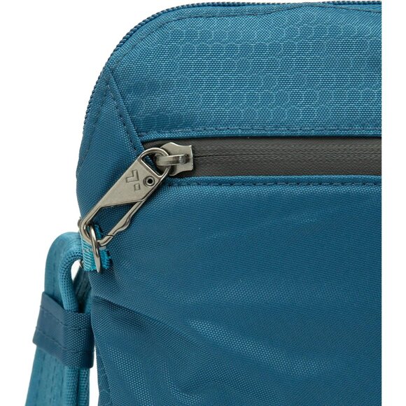 Lightweight Teal Anti-Theft Messenger Crossbody - Ultimate Travel Safety - Picture 12 of 13